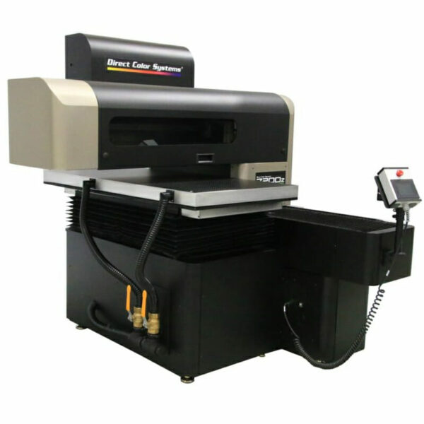 Right Facing Direct Color Systems 7200Z15 UV Flatbed Printer