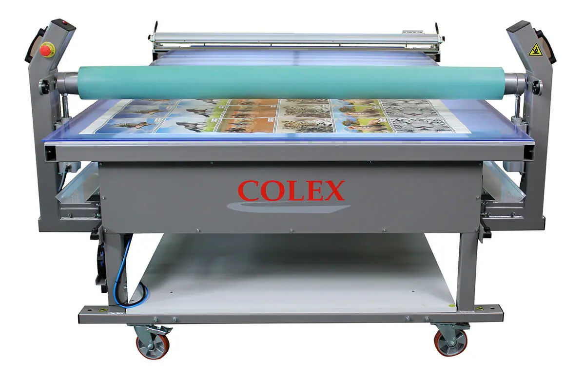 End Profile of Colex Bubble Free PRO Flatbed