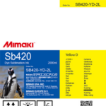 Mimaki SB420 Ink 2000cc
