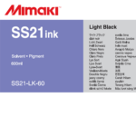 Mimaki SS21 Ink 600cc