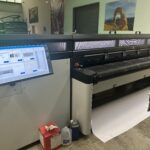 Used HP R2000+ Flatbed Printer cust0001116