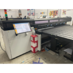Used HP R2000+ Latex Flatbed Printer Cust0001120