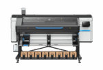 A photo of the HP Latex 830 from the front. No paper loaded