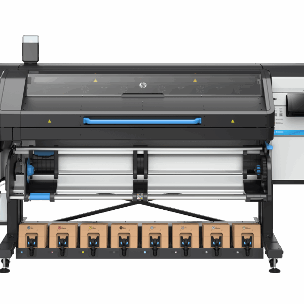 A photo of the HP Latex 830 from the front. No paper loaded