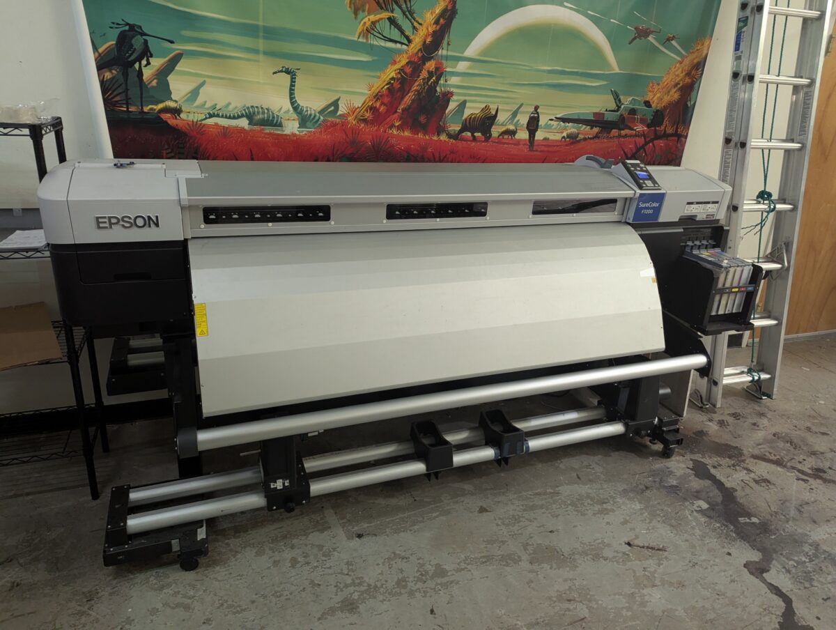 Used Epson F7200 64" Dye Sub Printer - Image 1