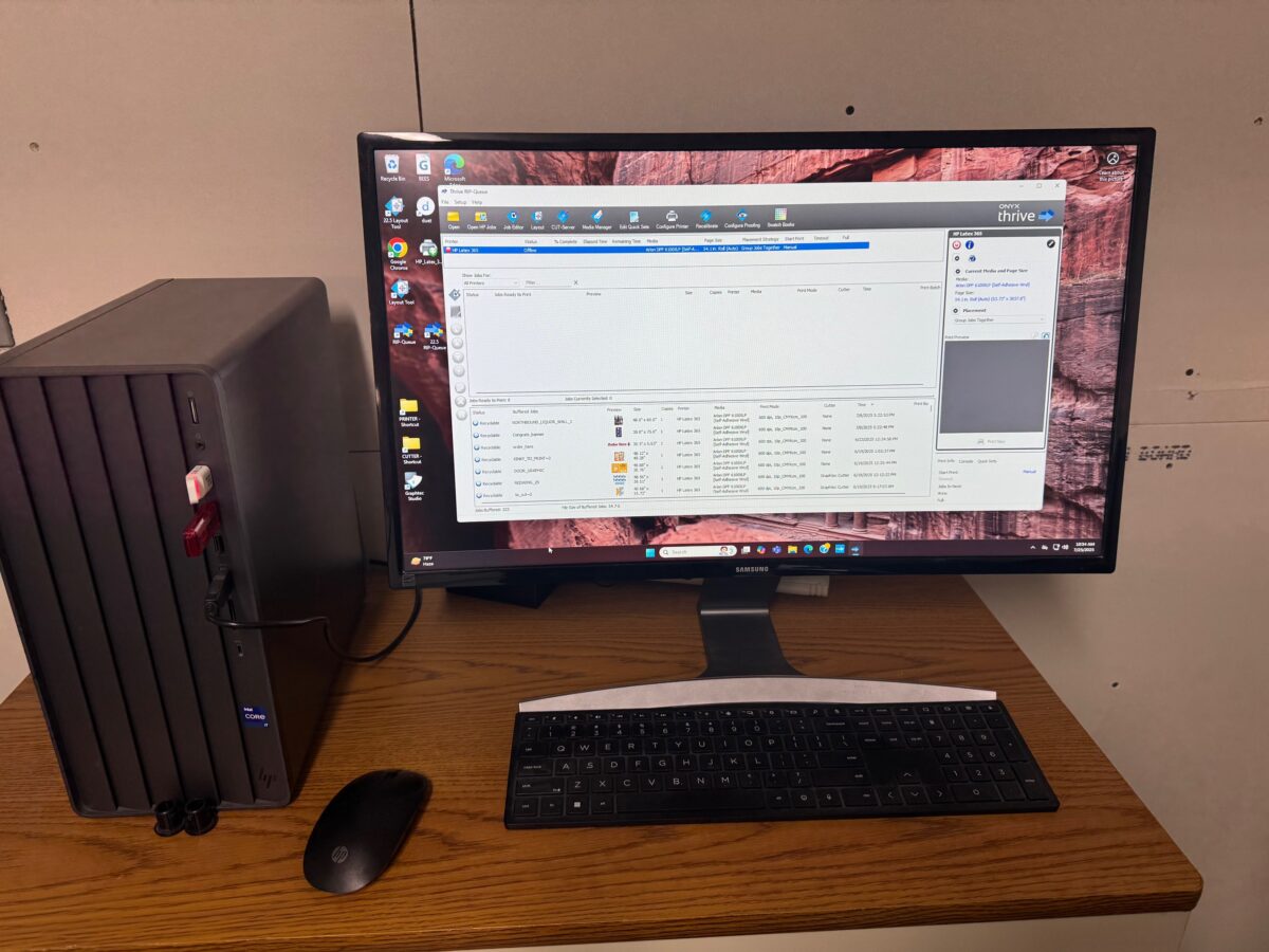 Used HP Envy Core i7 w/ Onyx Thrive211 cust 0000298 - Image 1