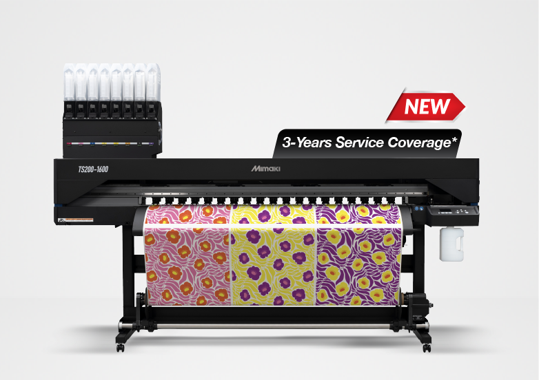 TS200Series _website and mobile_Mobile w Sticker w warranty_New Mimaki TS200-1600 - Image 1