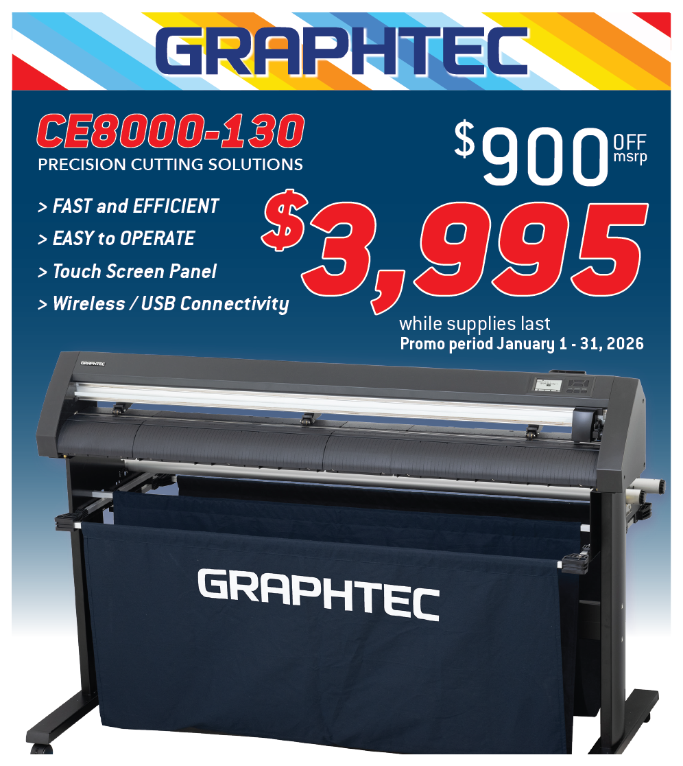 Graphtec January 2026 promotion