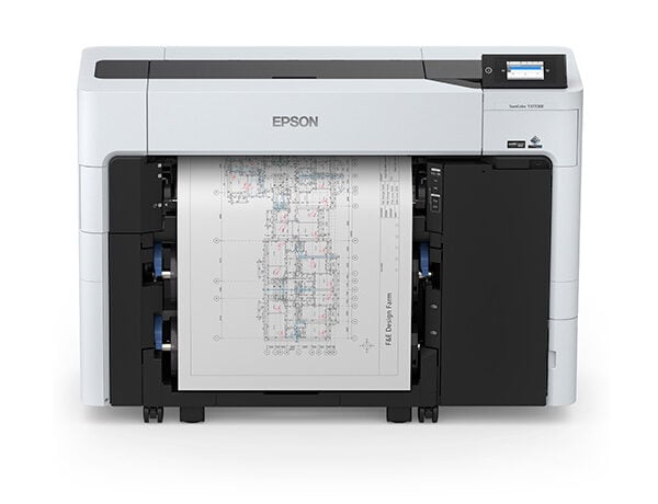 Epson SureColor T3770DE 24-Inch Large-Format Dual-Roll CAD/Technical Printer