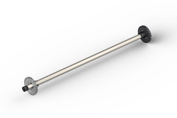 36inch_additional-media-spindle Roll Feed Spindle - 36" for T5170, T5170M - Image 1